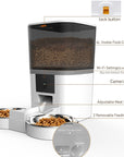 HD Camera Smart Pet Feeder