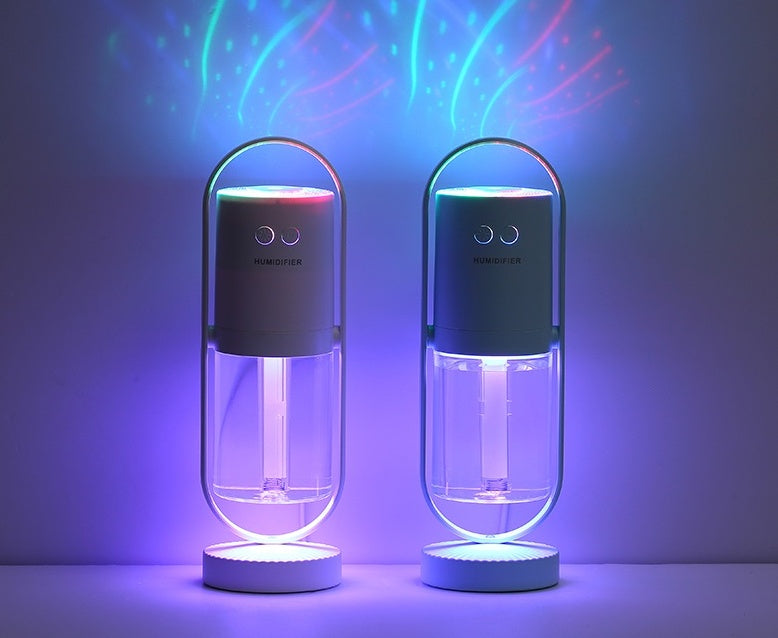 Ultrasonic USB Humidifier with Night Projection