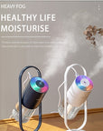 Ultrasonic USB Humidifier with Night Projection