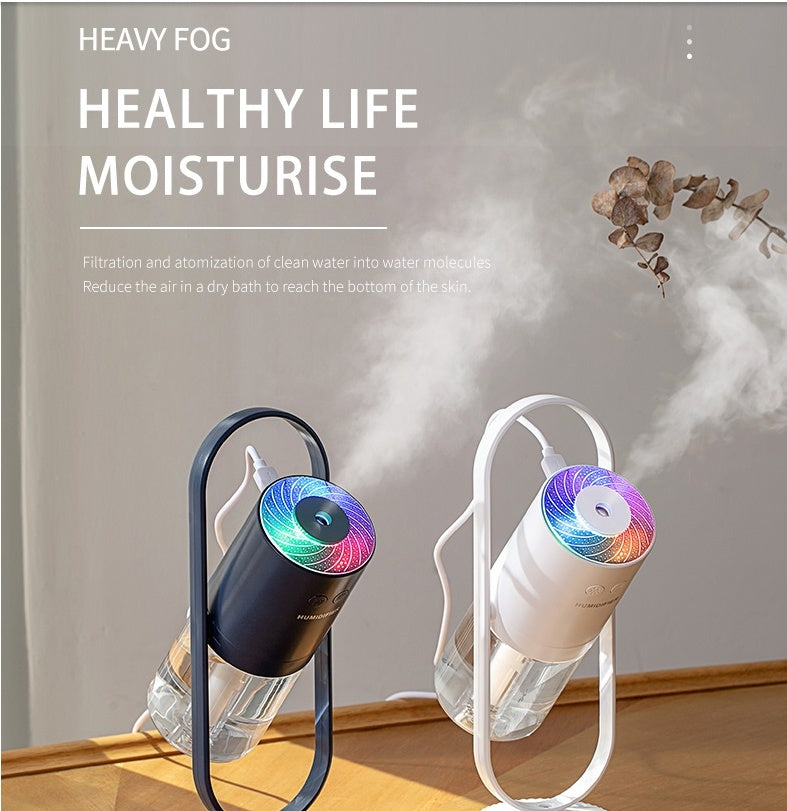 Ultrasonic USB Humidifier with Night Projection