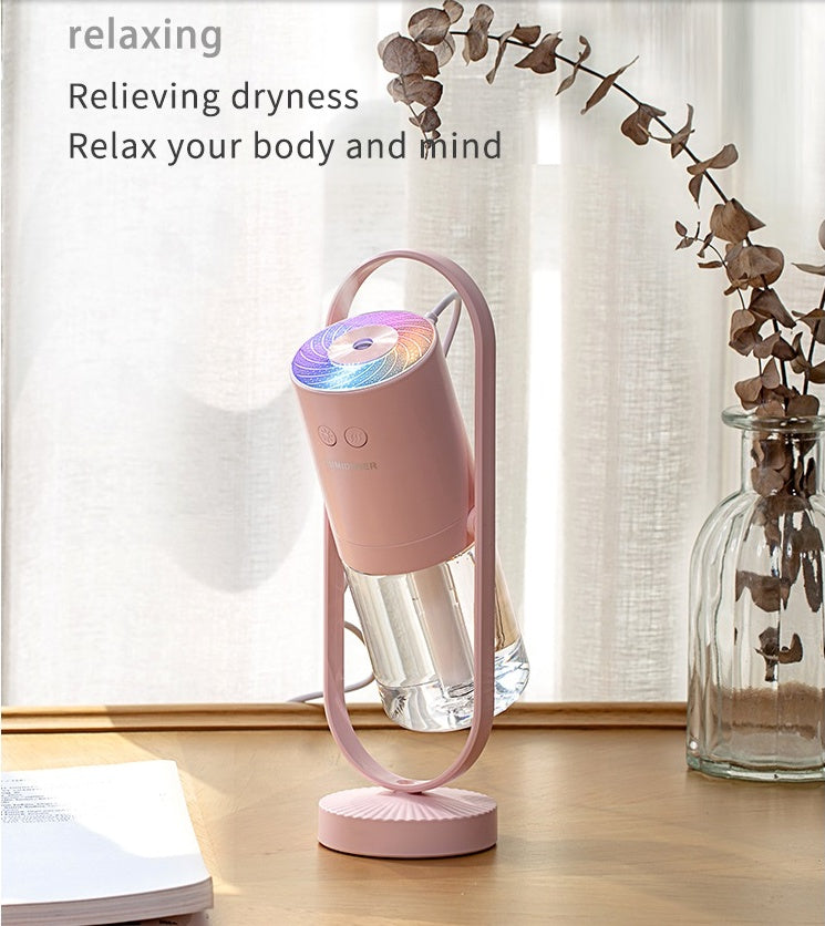 Ultrasonic USB Humidifier with Night Projection