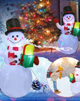 Christmas LED Lights Inflatable Doll