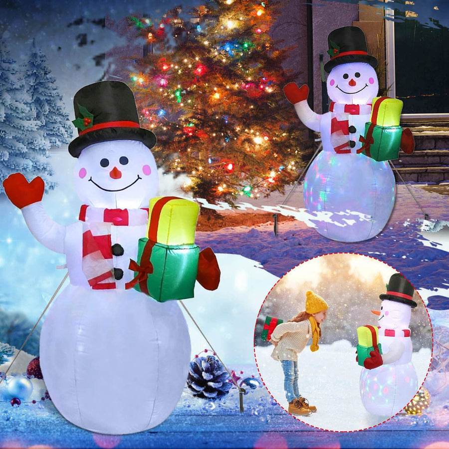 Christmas LED Lights Inflatable Doll