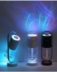 Ultrasonic USB Humidifier with Night Projection