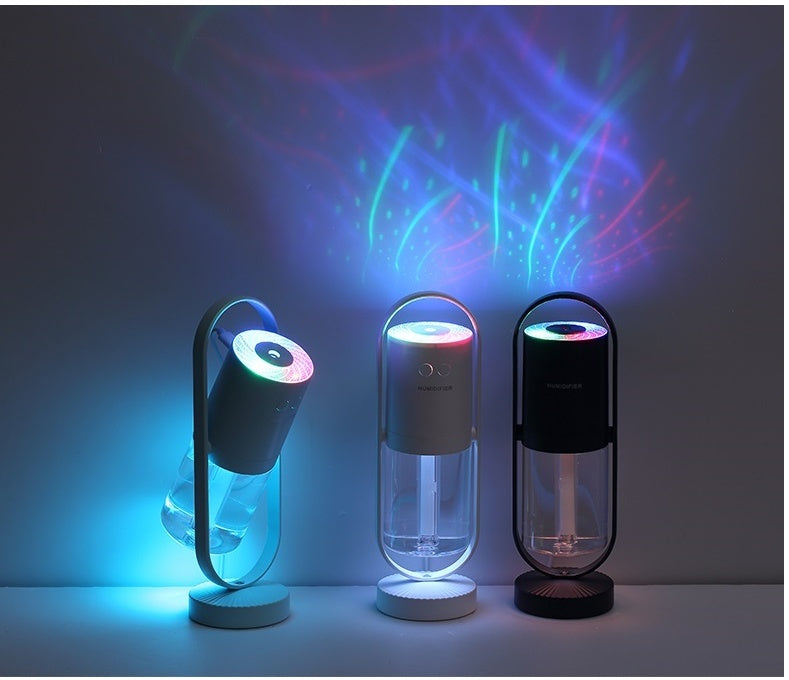 Ultrasonic USB Humidifier with Night Projection