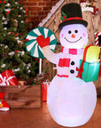 Christmas LED Lights Inflatable Doll