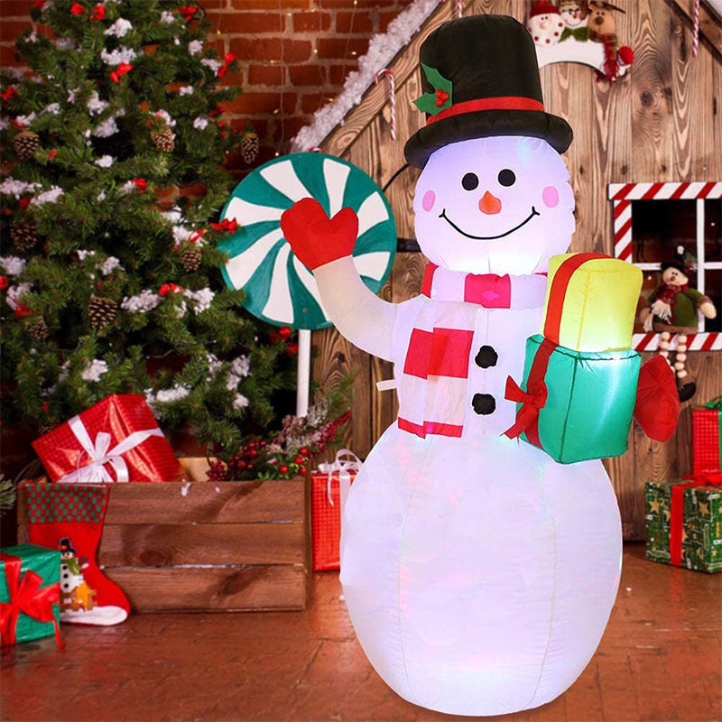 Christmas LED Lights Inflatable Doll