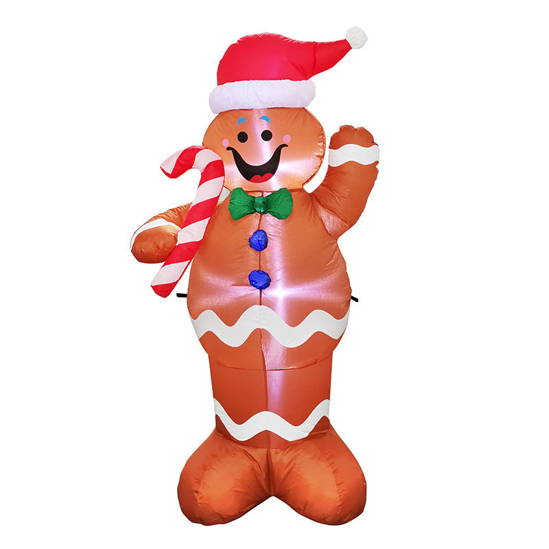 Christmas LED Lights Inflatable Doll