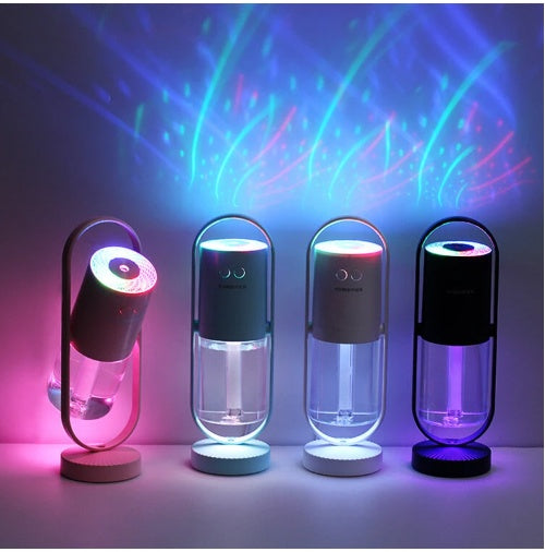 Ultrasonic USB Humidifier with Night Projection