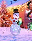 Christmas LED Lights Inflatable Doll