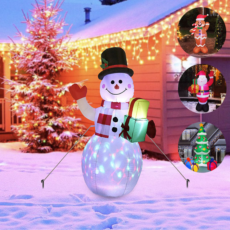 Christmas LED Lights Inflatable Doll