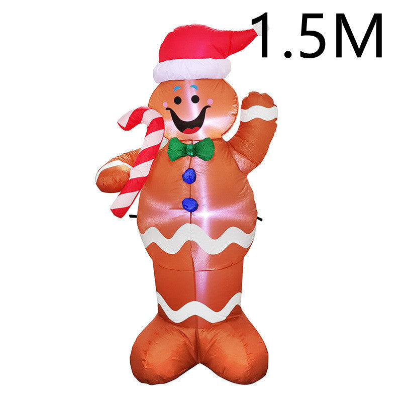 Christmas LED Lights Inflatable Doll