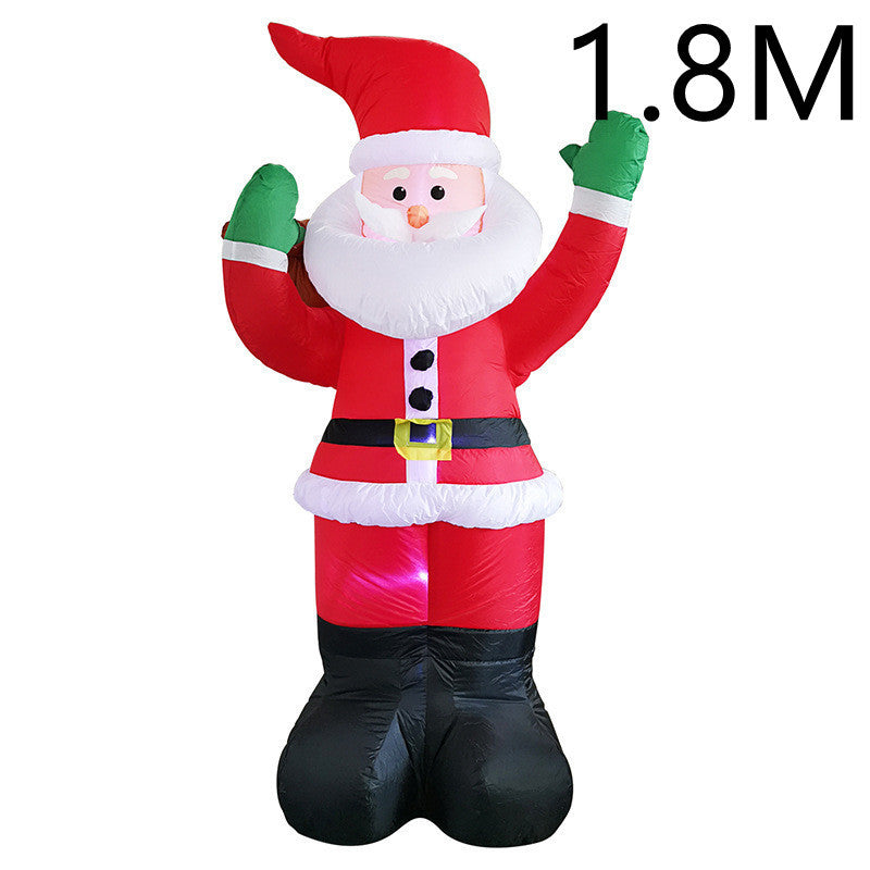 Christmas LED Lights Inflatable Doll