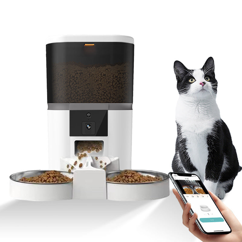 HD Camera Smart Pet Feeder