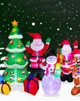 Christmas LED Lights Inflatable Doll