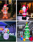 Christmas LED Lights Inflatable Doll